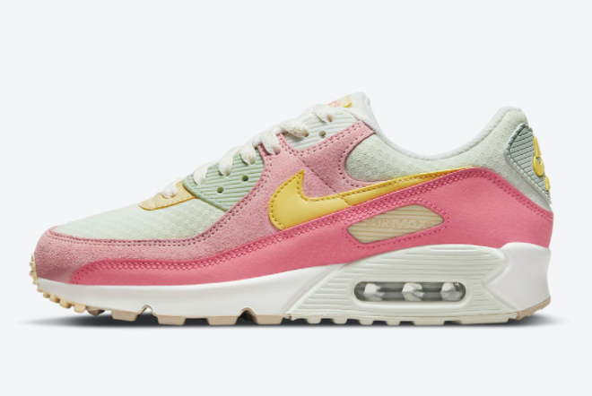 Womens Shoes Nike Air Max 90 Pink Salt DM9465-001