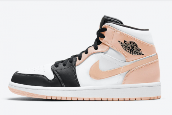 New Style Air Jordan 1 Mid Arctic Orange 554724-133