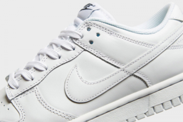 2021 Cheap Nike Dunk Low Triple White Low Price Sale-3