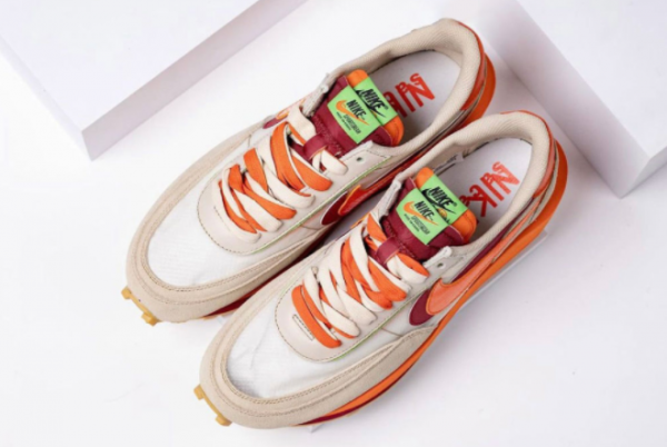 2021 Clot x Sacai x Nike LDWaffle Training Shoes DH1347-100-3