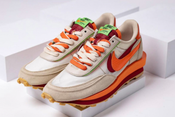 2021 Clot x Sacai x Nike LDWaffle Training Shoes DH1347-100