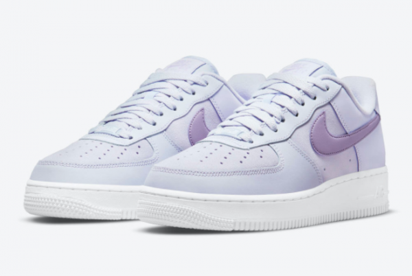 2021 Grade School Nike Air Force 1 Low Lavender DN5063-500-2