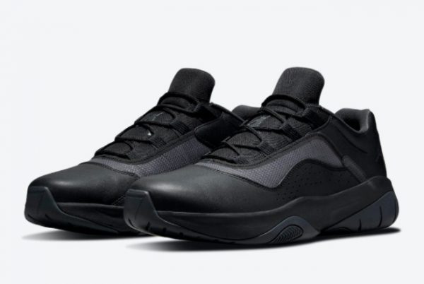 2021 Latest Release Air Jordan 11 CMFT Low Triple Black CW0784-003-1