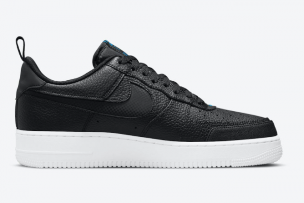 2021 Nike AF1 Air Force 1 Low Black Blue Trainers DN4433-002-1