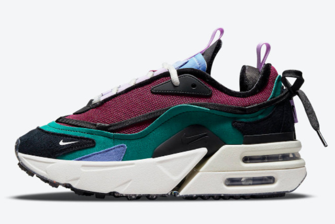 2021 Nike Air Max Furyosa Green Purple Sneakers For Sale DC7351-300