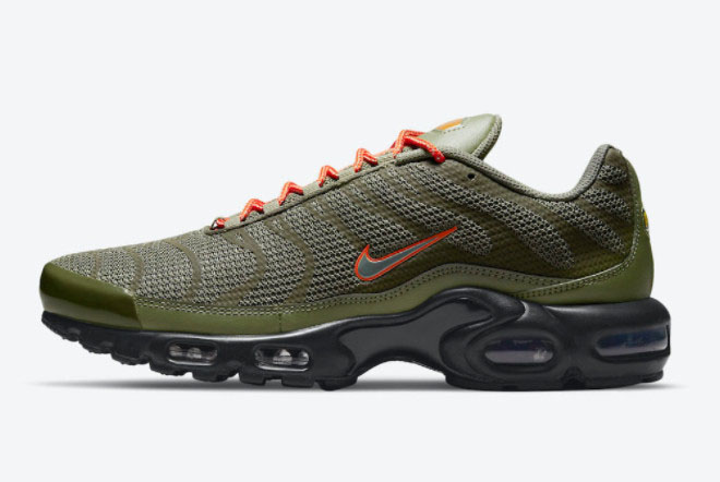 2021 Nike Air Max Plus Olive Reflective Cheap Sale DN7997-200