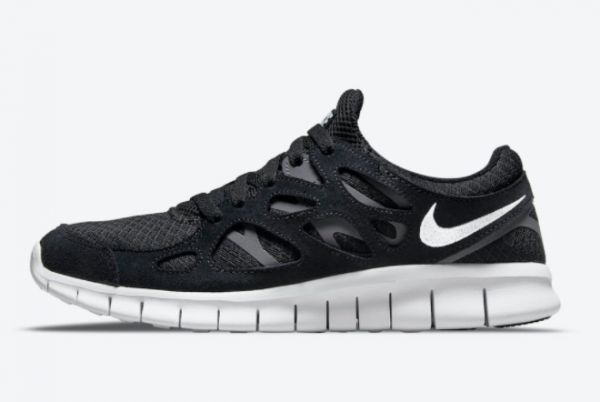 2021 Nike Free Run 2 White Black For Sale 537732-004