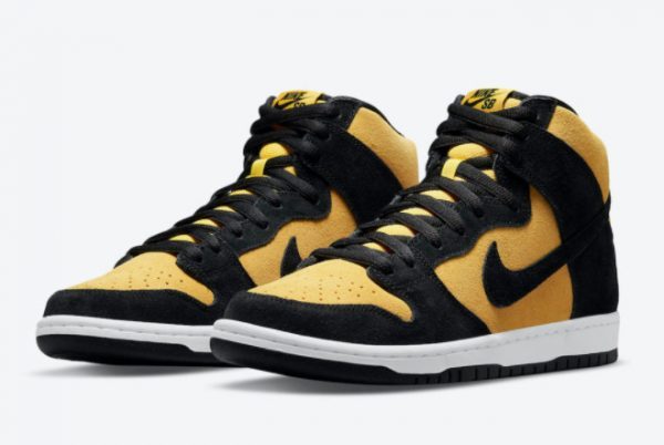 2021 Nike SB Dunk High Reverse Iowa Sneakers On Sale DB1640-001-2