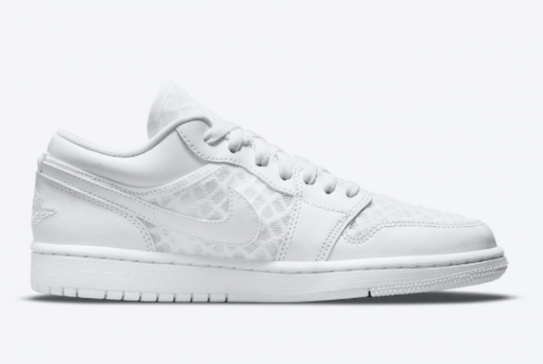 Air Jordan 1 Low Breathe Triple White For Sale DC9508-100-1