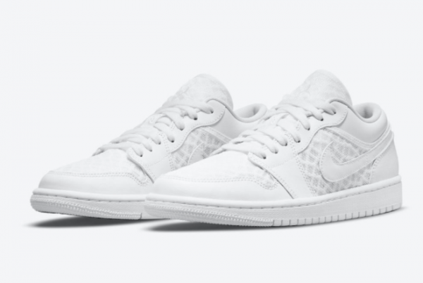 Air Jordan 1 Low Breathe Triple White For Sale DC9508-100-2