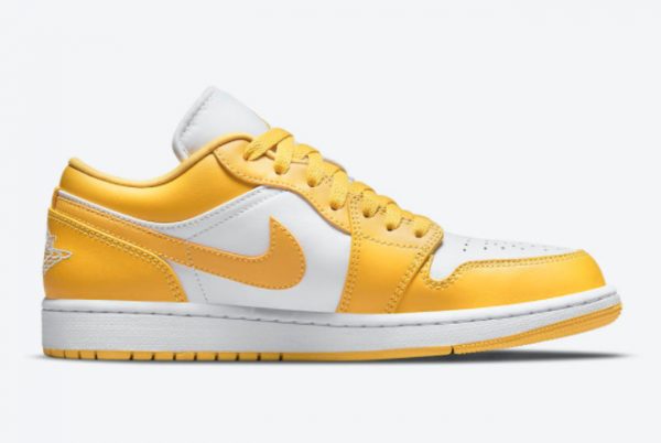 Air Jordan 1 Low GS Mustard Yellow White Online Store 553558-171-1