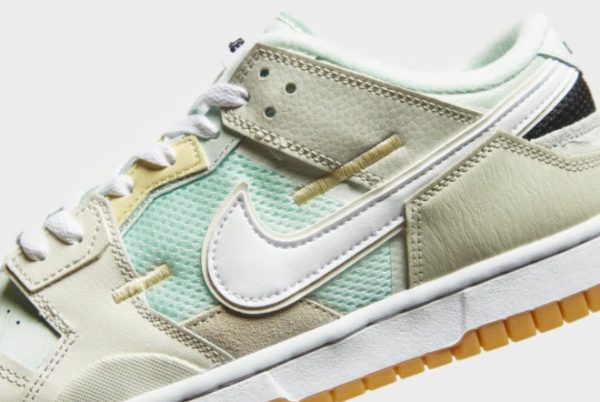 Best Nike Dunk Low Scrap Sea Glass Running Shoes DB0500-100-1