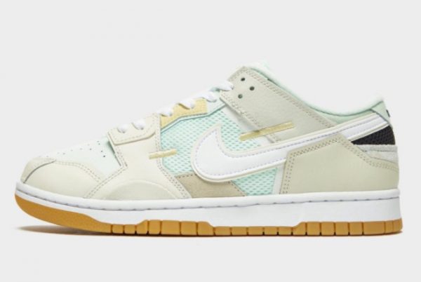 Best Nike Dunk Low Scrap Sea Glass Running Shoes DB0500-100