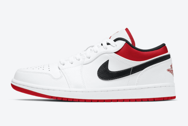 Buy New Air Jordan 1 Low Chicago White University Red Black 553558-118