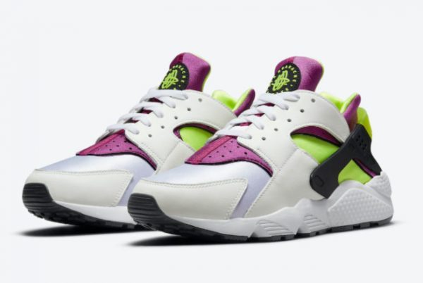 Cheap Nike Air Huarache Magenta White Yellow DD1068-104-2