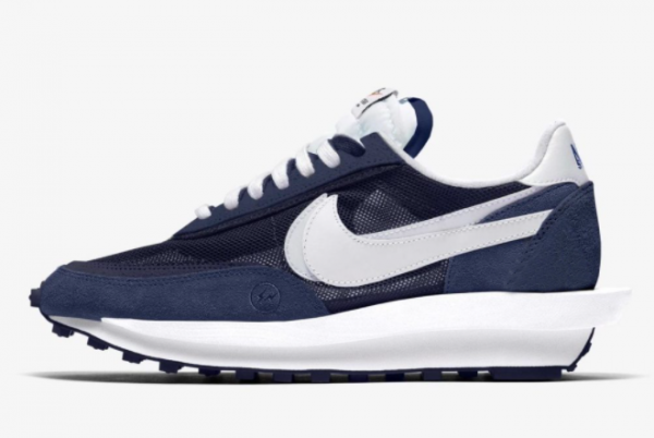 Fragment x Sacai x Nike LDWaffle Blue Void/Obsidian/White/White Casual Shoes DH2684-400