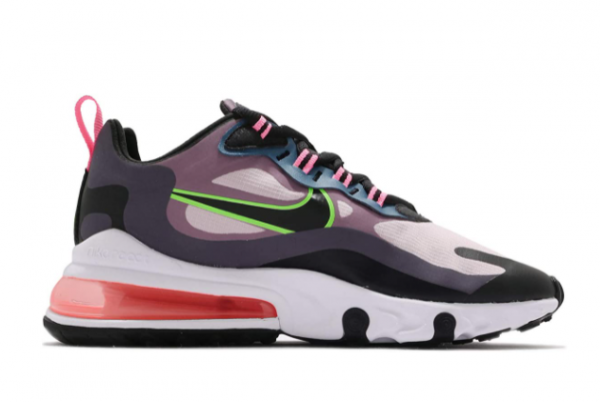 Latest Nike Air Max 270 React Violet Dust/Dark Raisin Dark Teal/Black CV8818-500-3