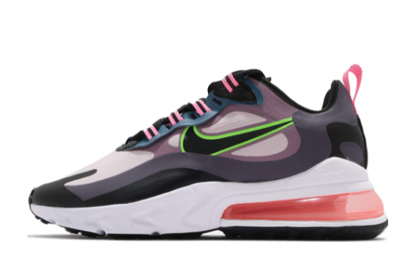 Latest Nike Air Max 270 React Violet Dust/Dark Raisin Dark Teal/Black CV8818-500