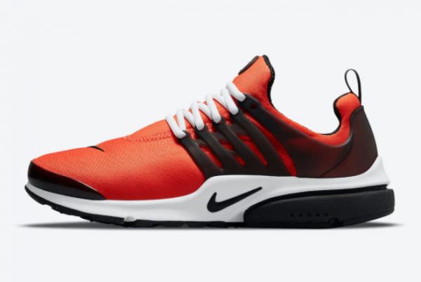 Men Shoes Nike Air Presto Orange Black-White CT3550-800