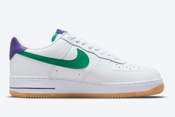 Nike Air Force 1 Low White Joker Green Purple New Sale DO1156-100-1