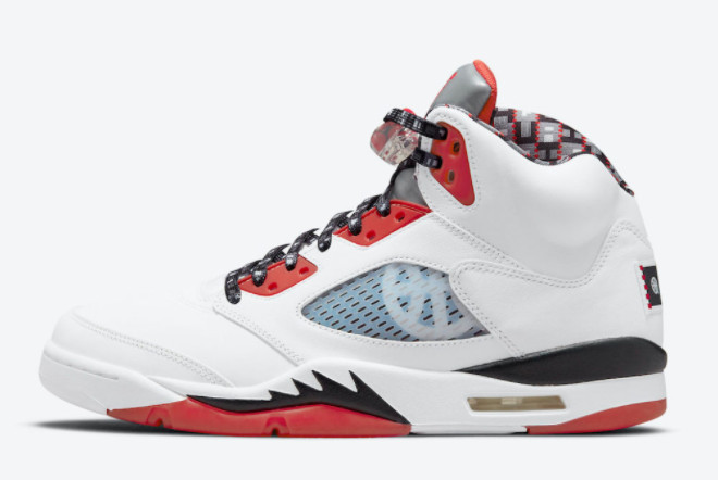 2021 Air Jordan 5 V Quai 54 Sneakers For Sale DJ7903-106