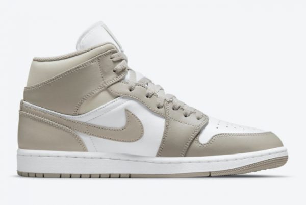 2021 Cheap Price Air Jordan 1 Mid Linen Fashion Shoes 554724-082-1