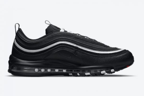 2021 Fashion Shoes Nike Air Max 97 Black White-Red DH1083-001-1