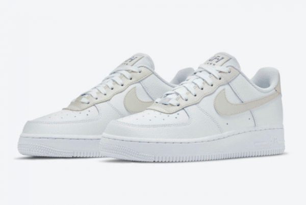 2021 Nike Air Force 1 Low Light Bone Sport Shoes 315115-168-1