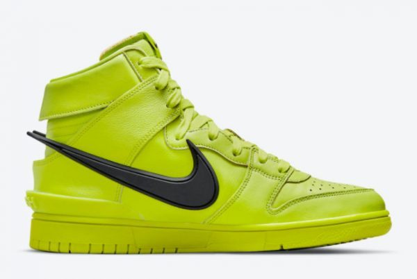 Ambush x Nike Dunk High Flash Lime Sneakers For Sale CU7544-300-1