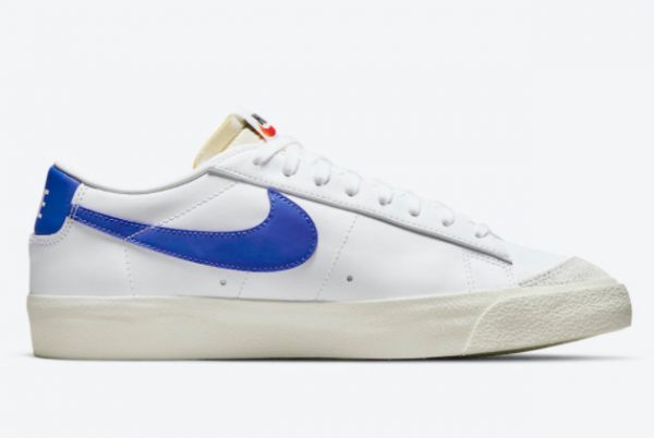 Cheap Nike Blazer Low Hyper Royal Trainers DA6364-103-1