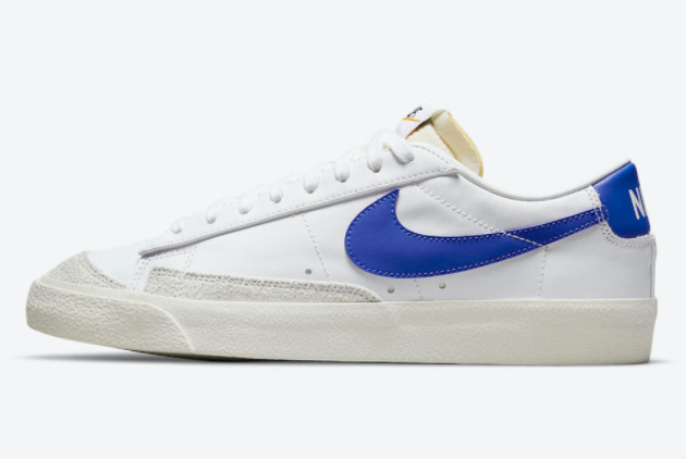 Cheap Nike Blazer Low Hyper Royal Trainers DA6364-103