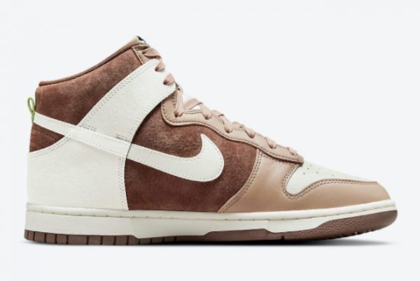 Cheap Nike Dunk High Retro Premium Light Chocolate DH5348-100-1