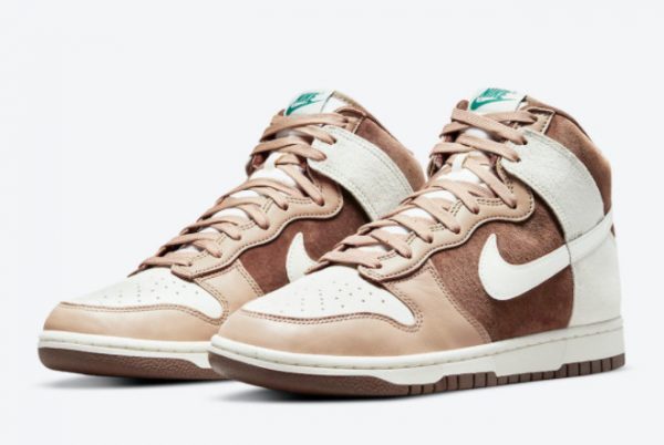 Cheap Nike Dunk High Retro Premium Light Chocolate DH5348-100-2