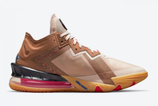 Cheap Nike LeBron 18 Low Wile E. x Roadrunner CV7562-401-1