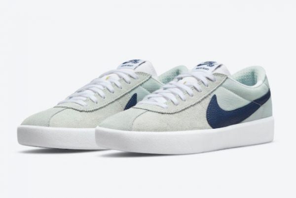 Cheap Nike SB Bruin React Mint Navy White Shoes CJ1661-004-1