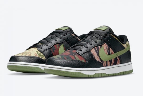 Cheap Price Nike Dunk Low SE Crazy Camo DH0957-001-2