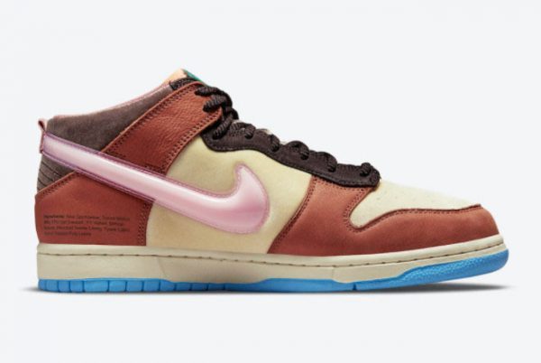 Cheap Price Nike Dunk Mid Social Status Milk Carton Burnt Brown DJ1173-700-1