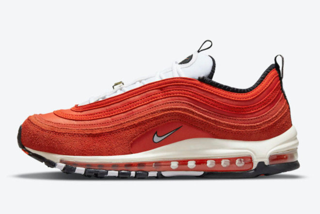 Nike Air Max 97 First Use Blood Orange Training Shoes DB0246-800