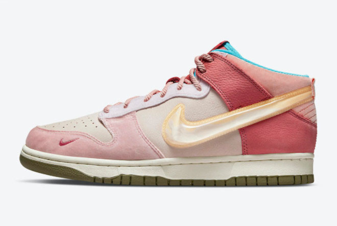 Nike Dunk Mid Social Status Milk Carton Light Soft Pink Online Store DJ1173-600