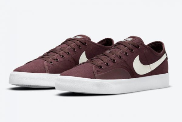 Nike SB Blazer Court Dark Wine For Sale CV1658-601-1