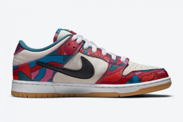 2021 Parra x Nike SB Dunk Low Shoes For Sale DH7695-600-1