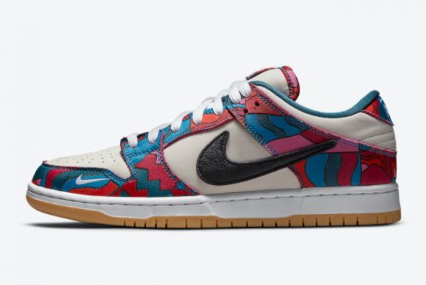 2021 Parra x Nike SB Dunk Low Shoes For Sale DH7695-600