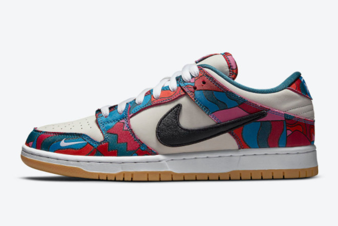 2021 Parra x Nike SB Dunk Low Shoes For Sale DH7695-600