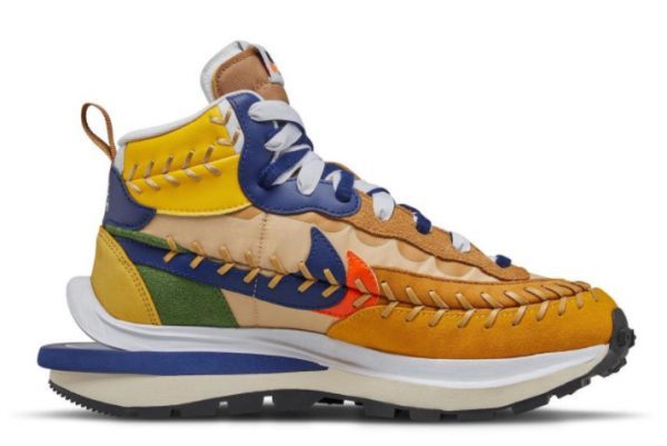 sacai x Jean Paul Gaultier x Nike VaporWaffle Sesame/Multi-Color DH9186-200-1