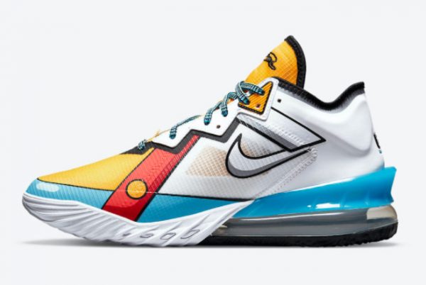 Shop Nike LeBron 18 Low Stewie Griffin Basketball Shoes CV7564-104