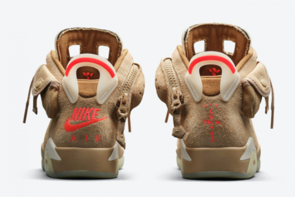 Travis Scott x Air Jordan 6 British Khaki New Sale DH0690-200-4