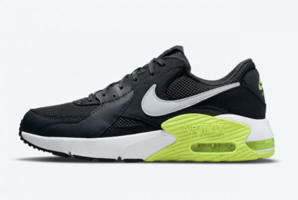 2021 Black Friday Nike Air Max Excee Black Volt Shoes CD4165-016