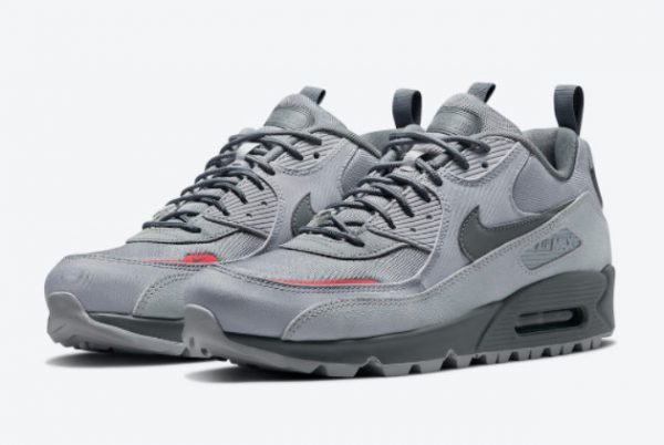 2021 Latest Nike Air Max 90 Surplus Wolf Grey DC9389-001-1