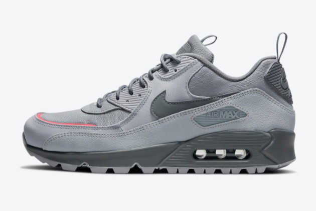 2021 Latest Nike Air Max 90 Surplus Wolf Grey DC9389-001