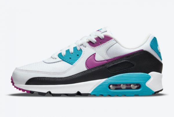 2021 Nike Air Max 90 Blue Lagoon For Cheap DM8318-100